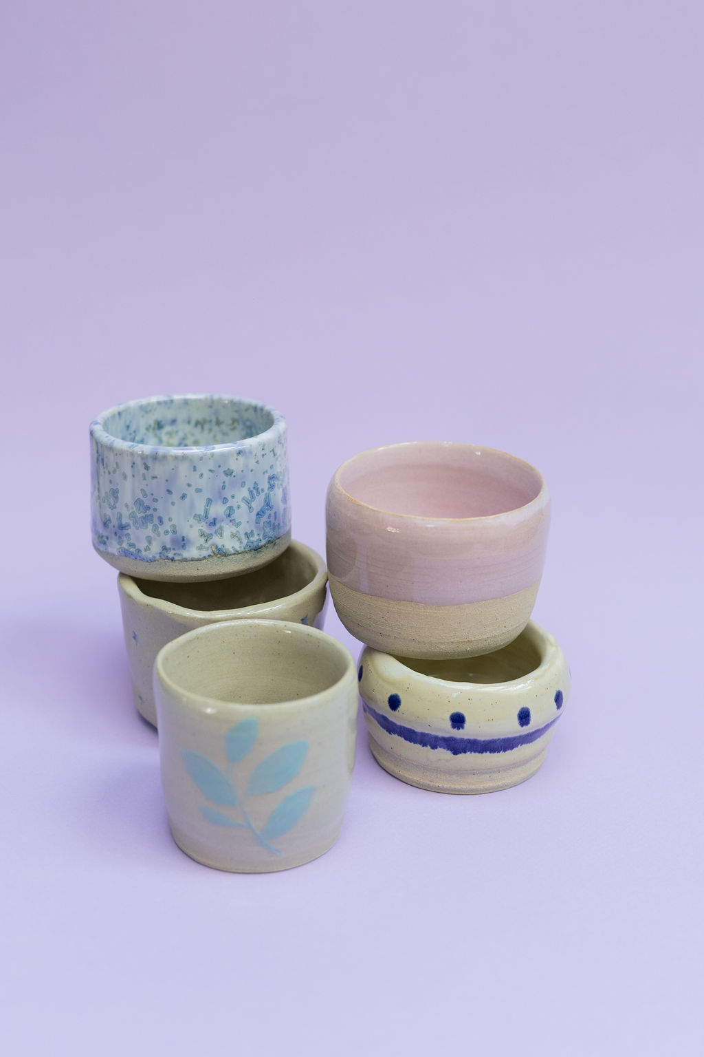 tasses tournées